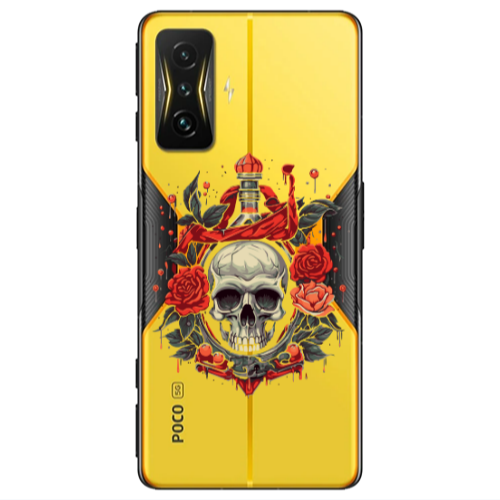 Xiaomi Poco F4 Gt Flower head Transparent Silicone TPU Θήκη