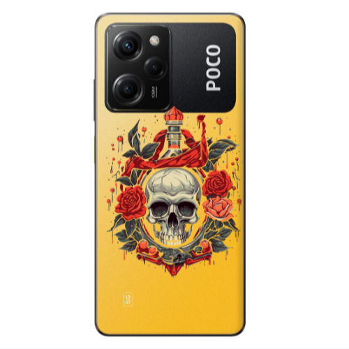 Xiaomi Poco X5 Pro Flower head Transparent Silicone TPU Θήκη