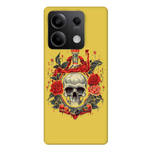 Xiaomi Redmi Note 13 5G Flower head Yellow Colored Silicone TPU Θήκη