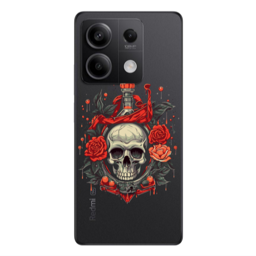 Xiaomi Redmi Note 13Pro 5G Flower head Transparent Silicone TPU Θήκη