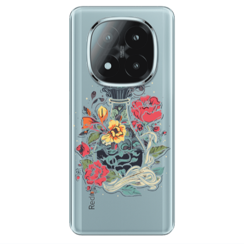 Xiaomi Redmi Note 14 Pro + 5g Magic vase Transparent Silicone TPU Θήκη
