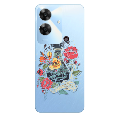 Realme Note 60 Magic vase Transparent Silicone TPU Θήκη