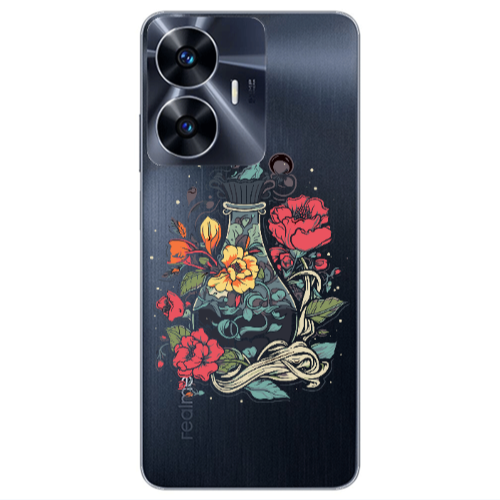 Realme Note 50 Magic vase Transparent Silicone TPU Θήκη