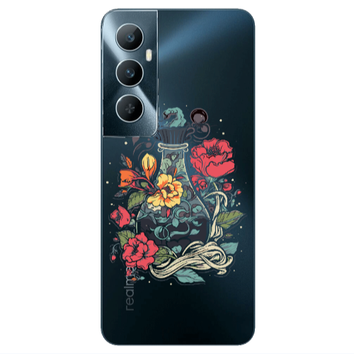 Realme C65 Magic vase Transparent Silicone TPU Θήκη