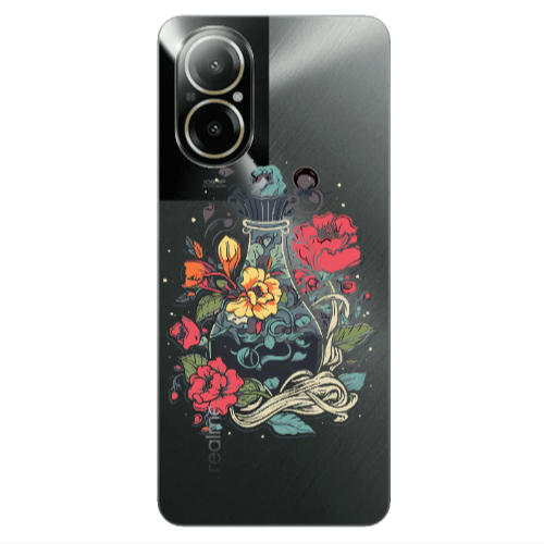 Realme C67 Magic vase Transparent Silicone TPU Θήκη