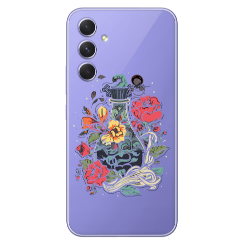Samsung A56 Magic vase Transparent Silicone TPU Θήκη