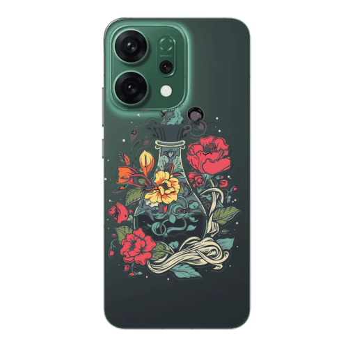 Oppo RENO 14 Magic vase Transparent Silicone TPU Θήκη