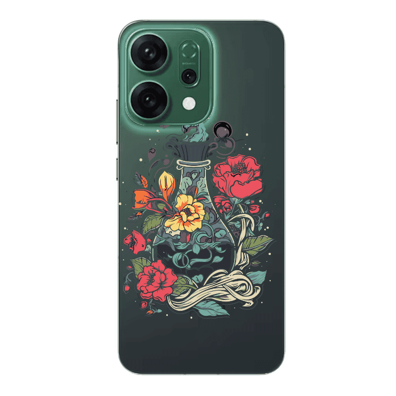 Oppo RENO 14 Magic vase Transparent Silicone TPU Θήκη
