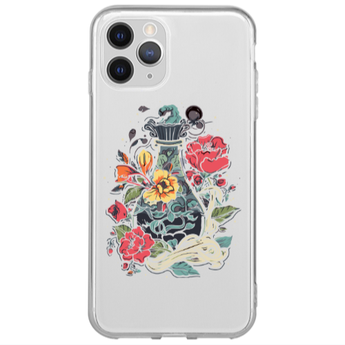 Apple iPhone 13 Pro Max Magic vase Transparent Silicone TPU Θήκη