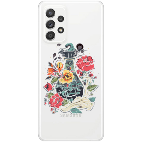 Samsung A52 Magic vase Transparent Silicone TPU Θήκη