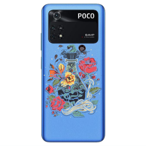 Xiaomi Poco M4 Pro 4G Magic vase Transparent Silicone TPU Θήκη