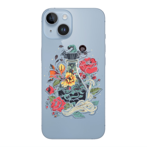 Apple iPhone 14 Plus Magic vase Transparent Silicone TPU Θήκη