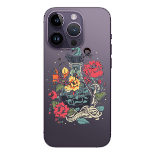 Apple iPhone 14 Pro Max Magic vase Transparent Silicone TPU Θήκη