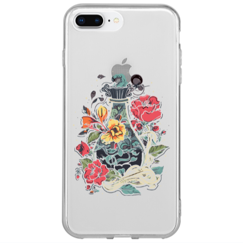 Apple iPhone 7 Plus Magic vase Transparent Silicone TPU Θήκη