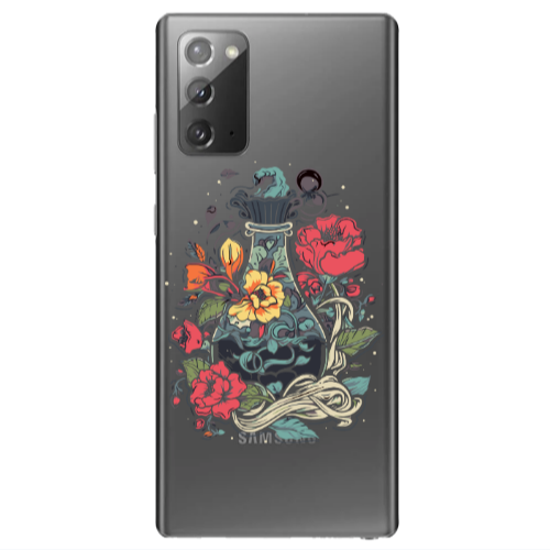 Samsung Note 20 Magic vase Transparent Silicone TPU Θήκη