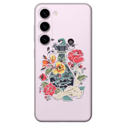 Samsung S23 Plus Magic vase Transparent Silicone TPU Θήκη
