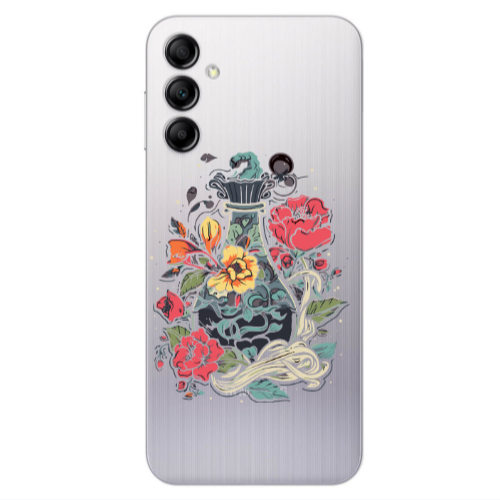 Samsung A14 5G Magic vase Transparent Silicone TPU Θήκη
