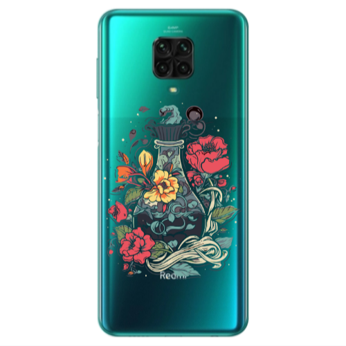 Xiaomi Redmi Note 9S Magic vase Transparent Silicone TPU Θήκη