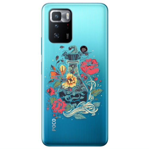 Xiaomi Poco X3 GT Magic vase Transparent Silicone TPU Θήκη