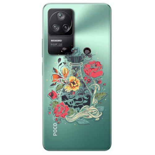 Xiaomi Poco F4 Magic vase Transparent Silicone TPU Θήκη