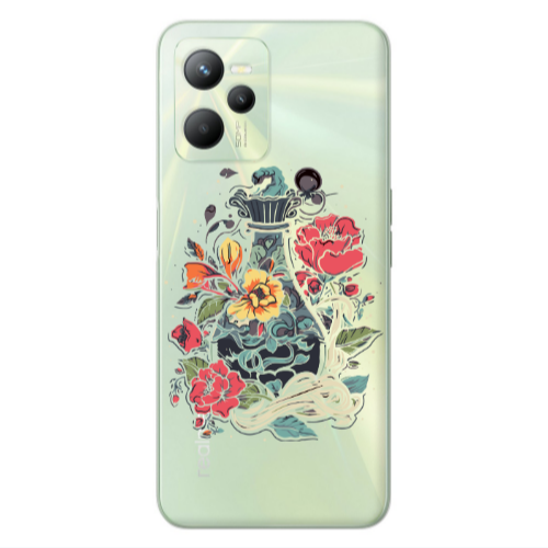 Realme C35 Magic vase Transparent Silicone TPU Θήκη