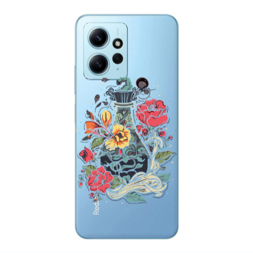 Xiaomi Redmi Note 12 4G Magic vase Transparent Silicone TPU Θήκη