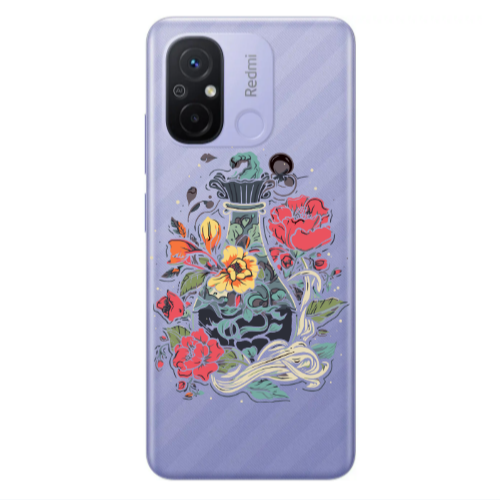 Xiaomi Redmi 12C Magic vase Transparent Silicone TPU Θήκη