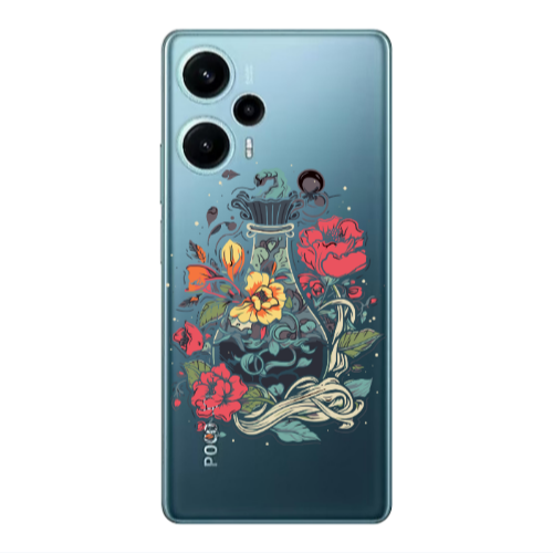 Xiaomi Poco F5 Magic vase Transparent Silicone TPU Θήκη