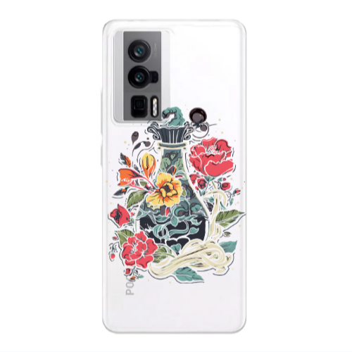 Xiaomi Poco F5 Pro Magic vase Transparent Silicone TPU Θήκη