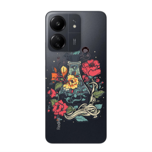 Xiaomi Redmi 13C Magic vase Transparent Silicone TPU Θήκη
