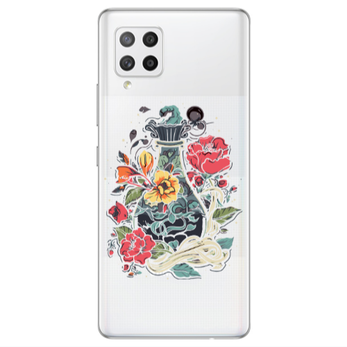Samsung A42 5G Magic vase Transparent Silicone TPU Θήκη