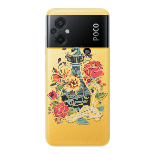 Xiaomi Poco M5 Magic vase Transparent Silicone TPU Θήκη