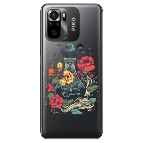 Xiaomi Poco M5 s Magic vase Transparent Silicone TPU Θήκη