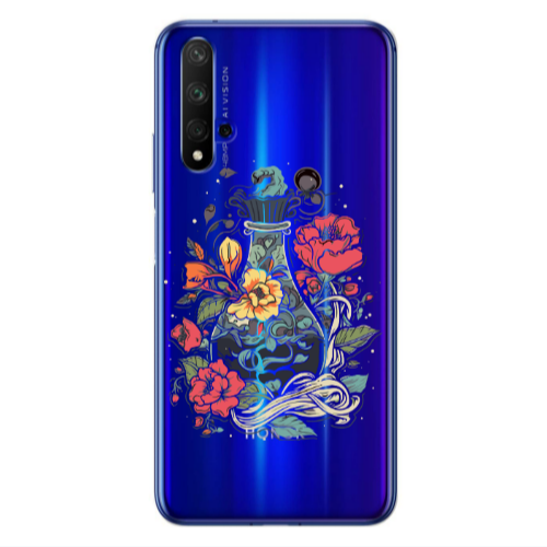 Huawei Nova 5 T Magic vase Transparent Silicone TPU Θήκη