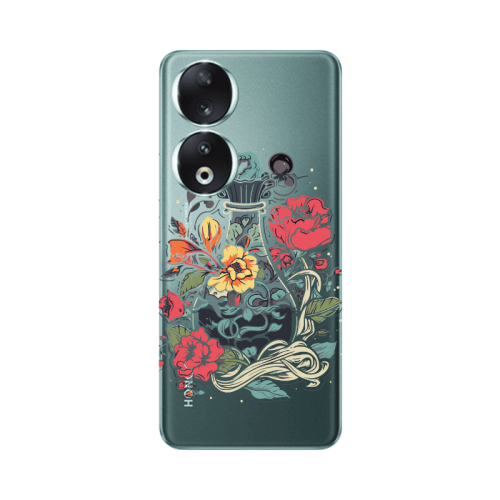Honor 90 5G Magic vase Transparent Silicone TPU Θήκη