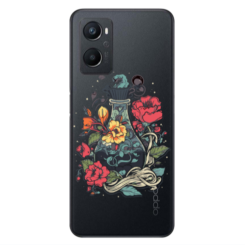 Oppo A 96 Magic vase Transparent Silicone TPU Θήκη
