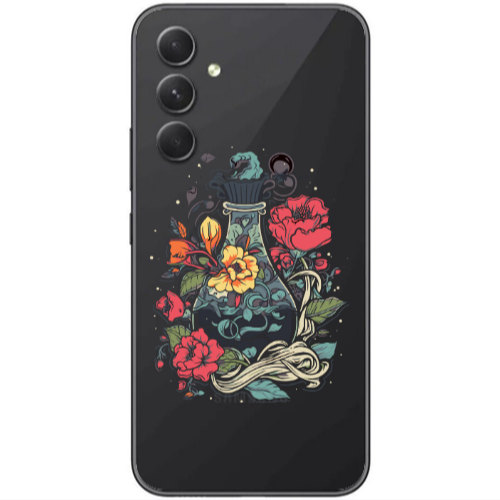 Samsung Galaxy A25 Magic vase Transparent Silicone TPU Θήκη