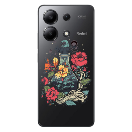 Xiaomi Redmi Note 13 4G Magic vase Transparent Silicone TPU Θήκη