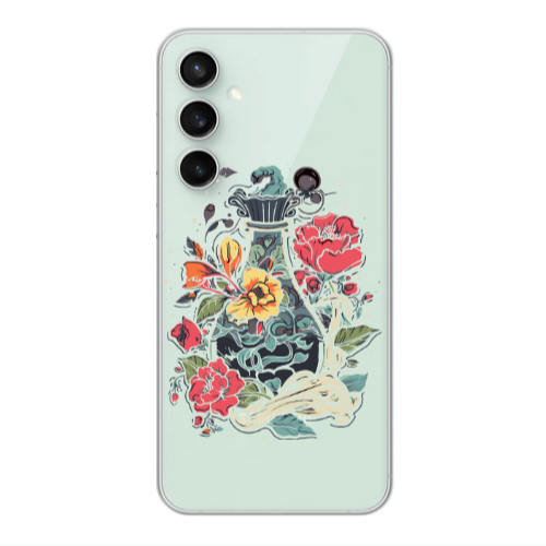 Samsung S24 Plus Magic vase Transparent Silicone TPU Θήκη