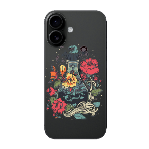 Apple Iphone 16 Magic vase Transparent Silicone TPU Θήκη
