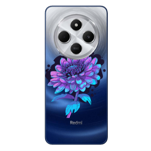 Xiaomi Redmi 14c Witch flower Transparent Silicone TPU Θήκη