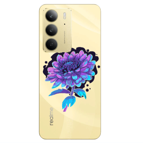 Realme C 75 Witch flower Transparent Silicone TPU Θήκη