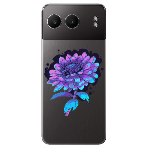 Oneplus Nord 4 Witch flower Transparent Silicone TPU Θήκη