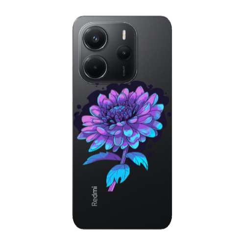 Xiaomi Redmi Note 14 Witch flower Transparent Silicone TPU Θήκη