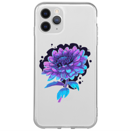 Apple iPhone 13 Pro Max Witch flower Transparent Silicone TPU Θήκη