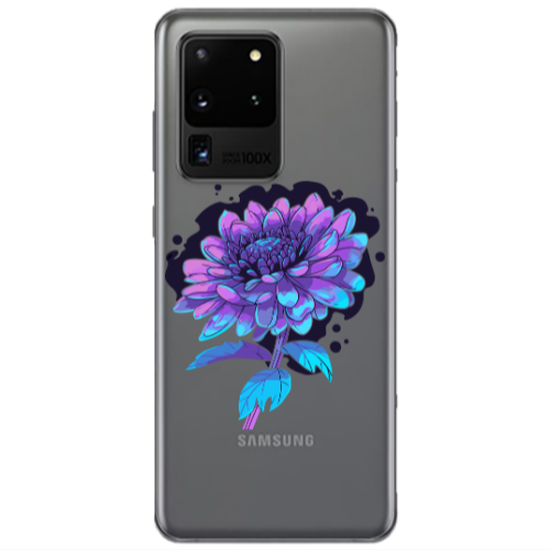 Samsung S20 Ultra Witch flower Transparent Silicone TPU Θήκη