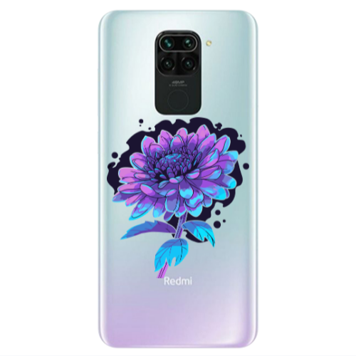 Xiaomi Redmi Note 9 Witch flower Transparent Silicone TPU Θήκη