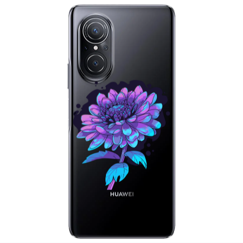 Huawei Nova 9 SE Witch flower Transparent Silicone TPU Θήκη