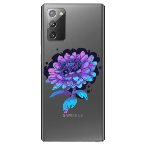 Samsung Note 20 Witch flower Transparent Silicone TPU Θήκη