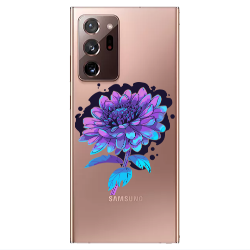 Samsung Note 20 Ultra Witch flower Transparent Silicone TPU Θήκη